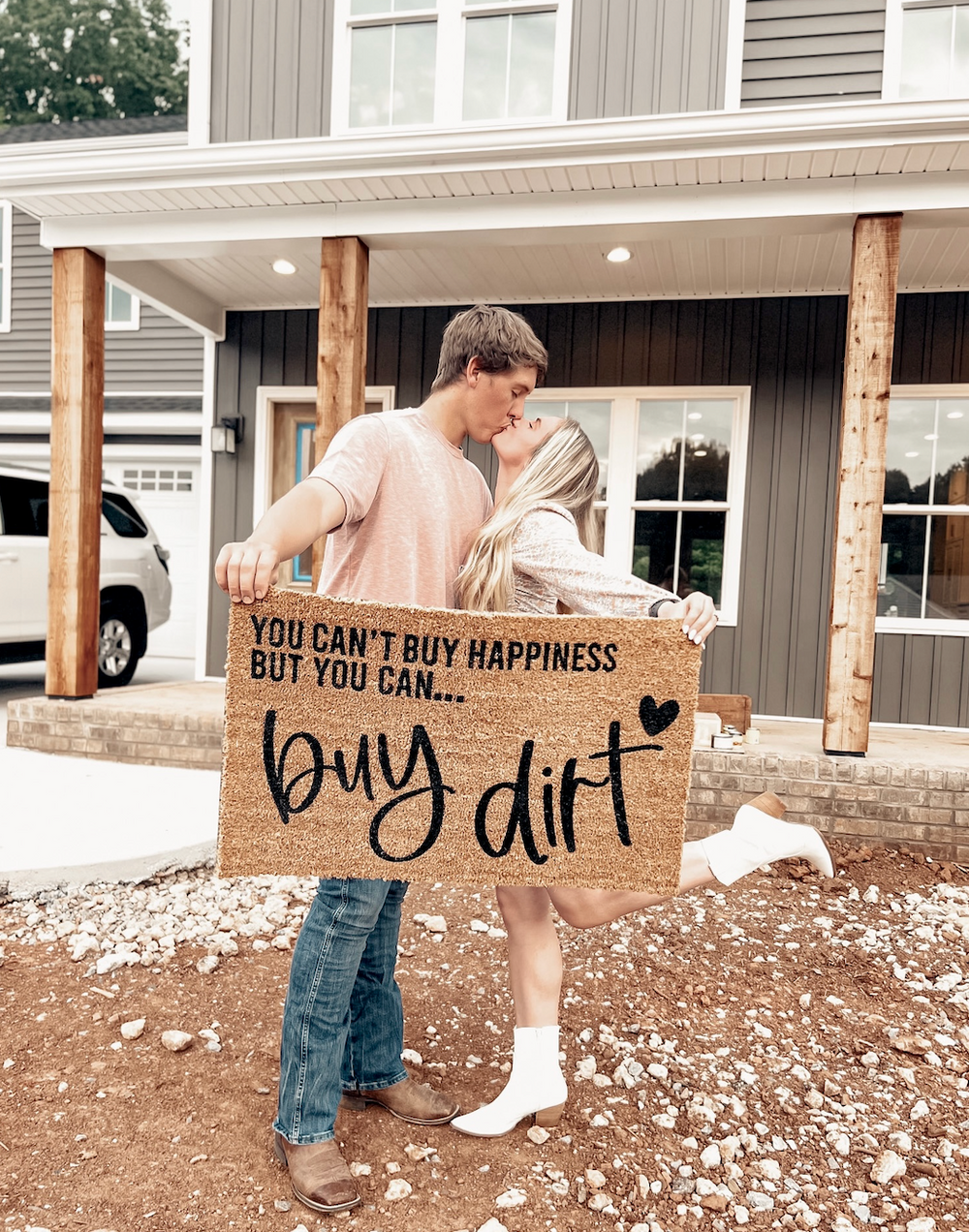 You Can't Buy Happiness But You Can Buy Dirt Doormat