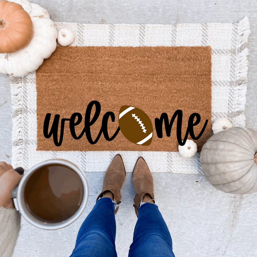 Welcome Doormat | Football