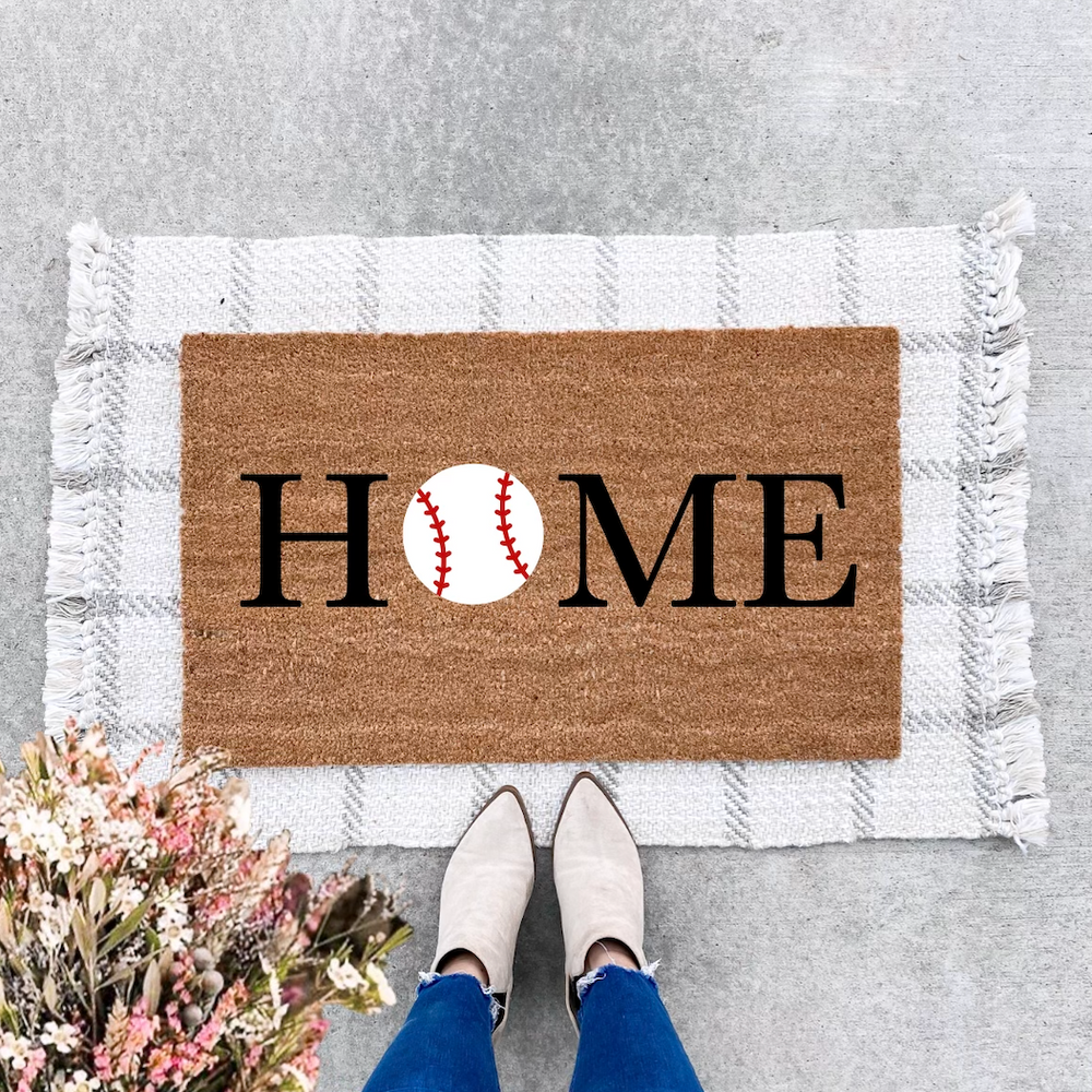 Home Doormat | Baseball
