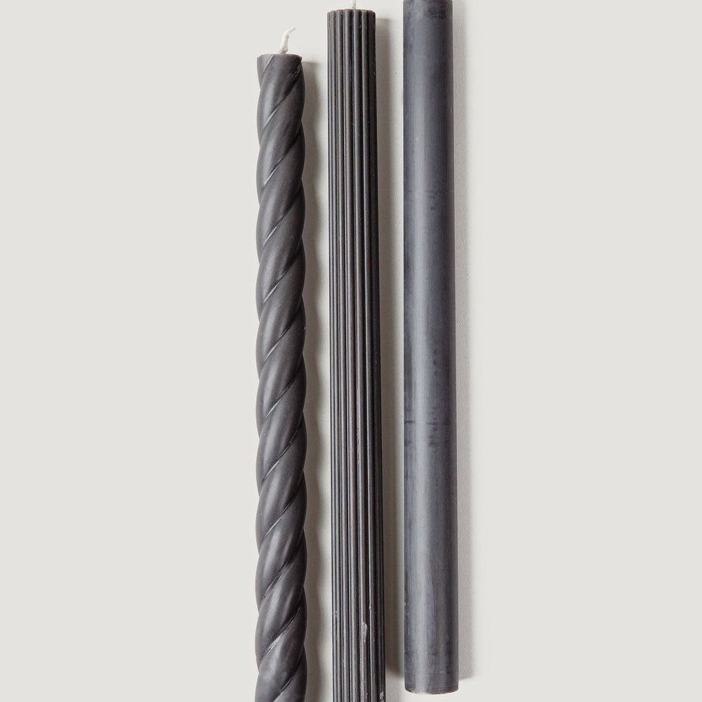 
                      
                        Taper Candles in Black, 11" - Pack of 3
                      
                    