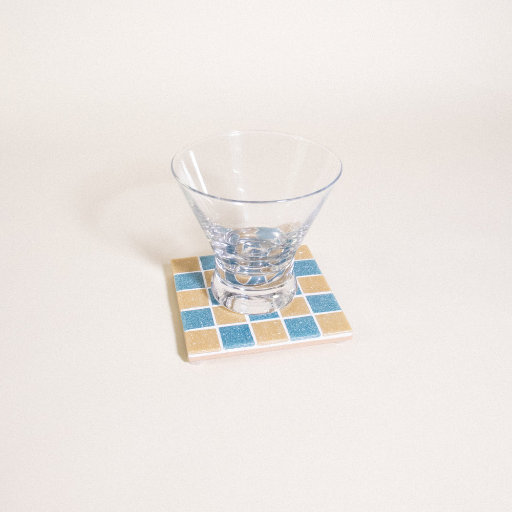 Glass Tile Coaster - Sour Patch Candy - 08
