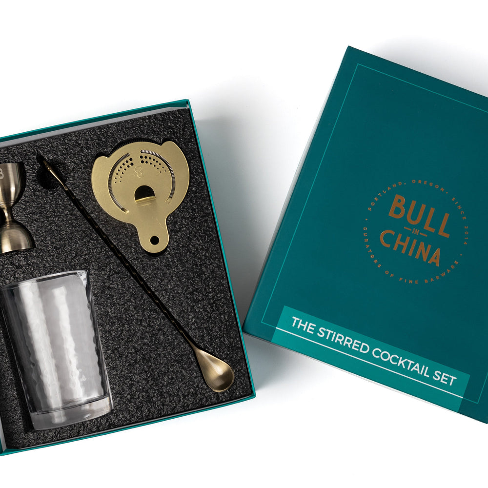 
                      
                        The Stirred Cocktail Set
                      
                    