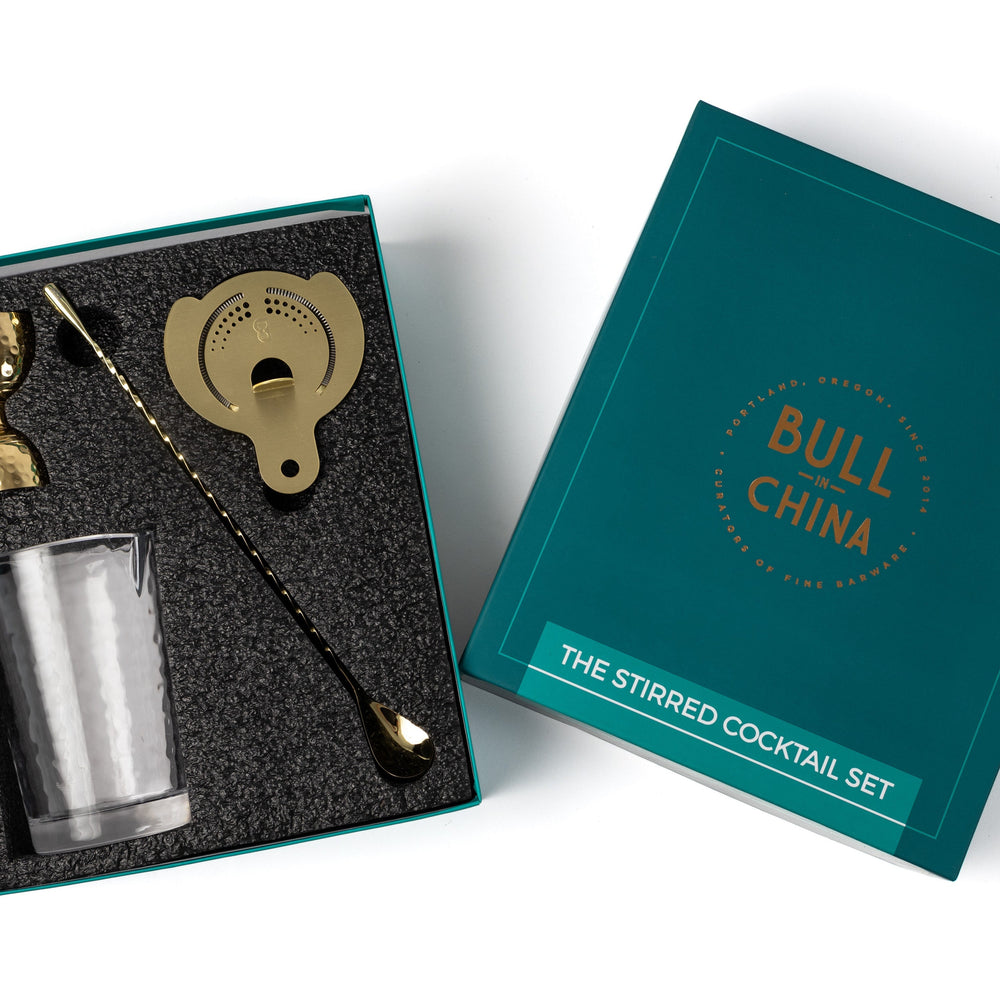 
                      
                        The Stirred Cocktail Set
                      
                    
