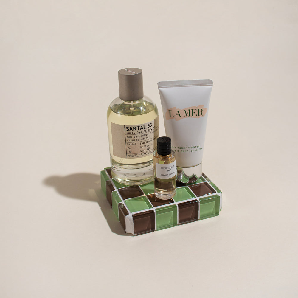 
                      
                        Glass Tile Cube - Mint Dark Chocolate
                      
                    