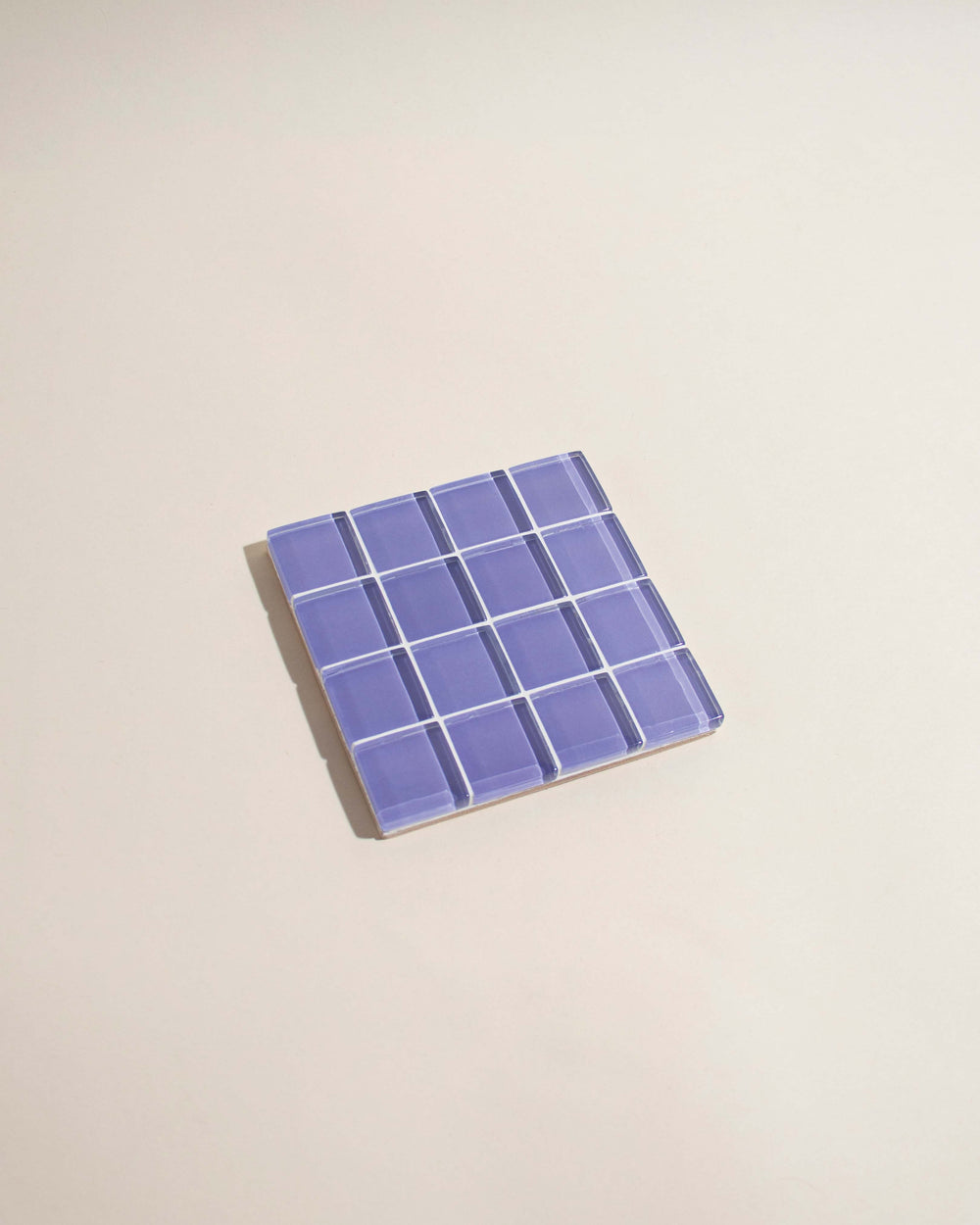 Glass Tile Coaster - It's Lilac