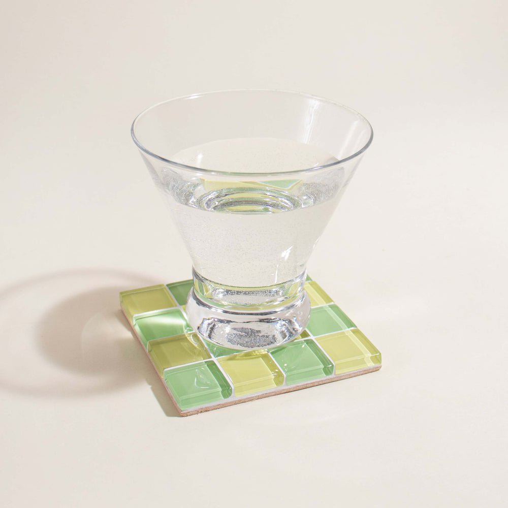 
                      
                        Glass Tile Coaster - Baby Corn
                      
                    