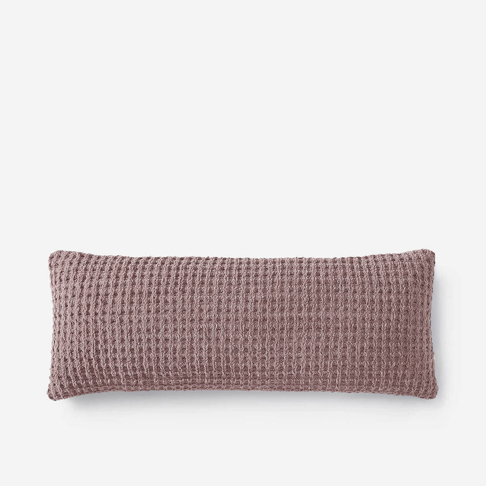
                      
                        Snug Waffle Lumbar Pillow
                      
                    