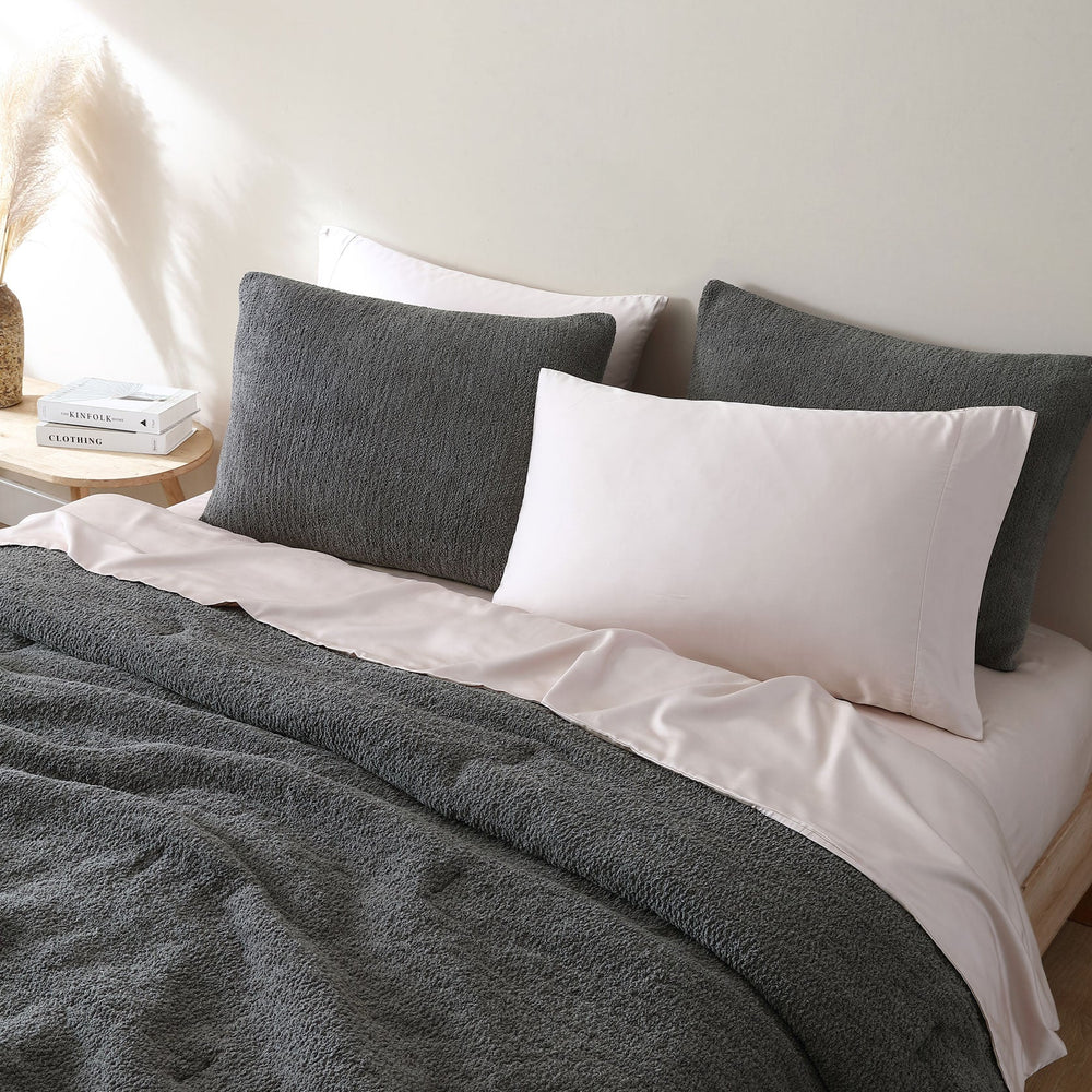 
                      
                        Snug + Bamboo Sham Set
                      
                    