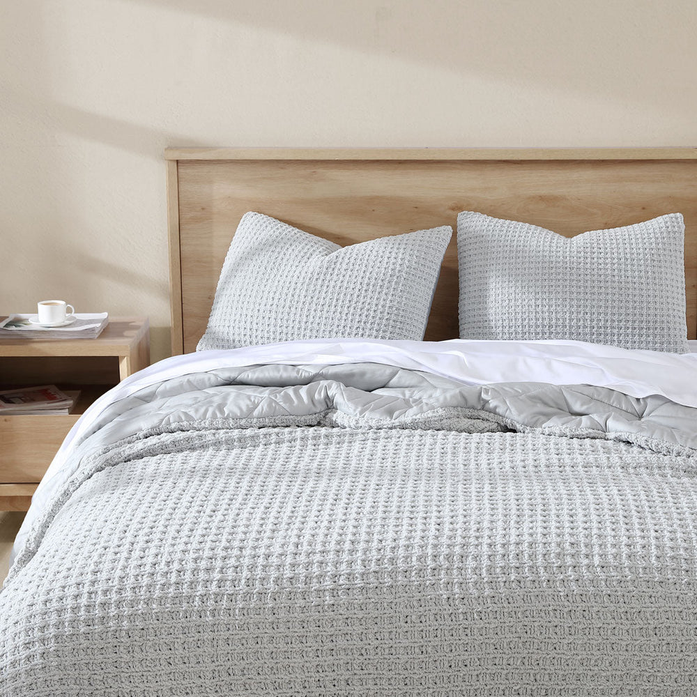 
                      
                        Snug Waffle Comforter
                      
                    