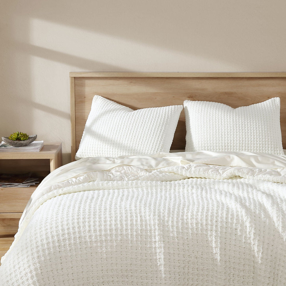 
                      
                        Snug Waffle Comforter
                      
                    