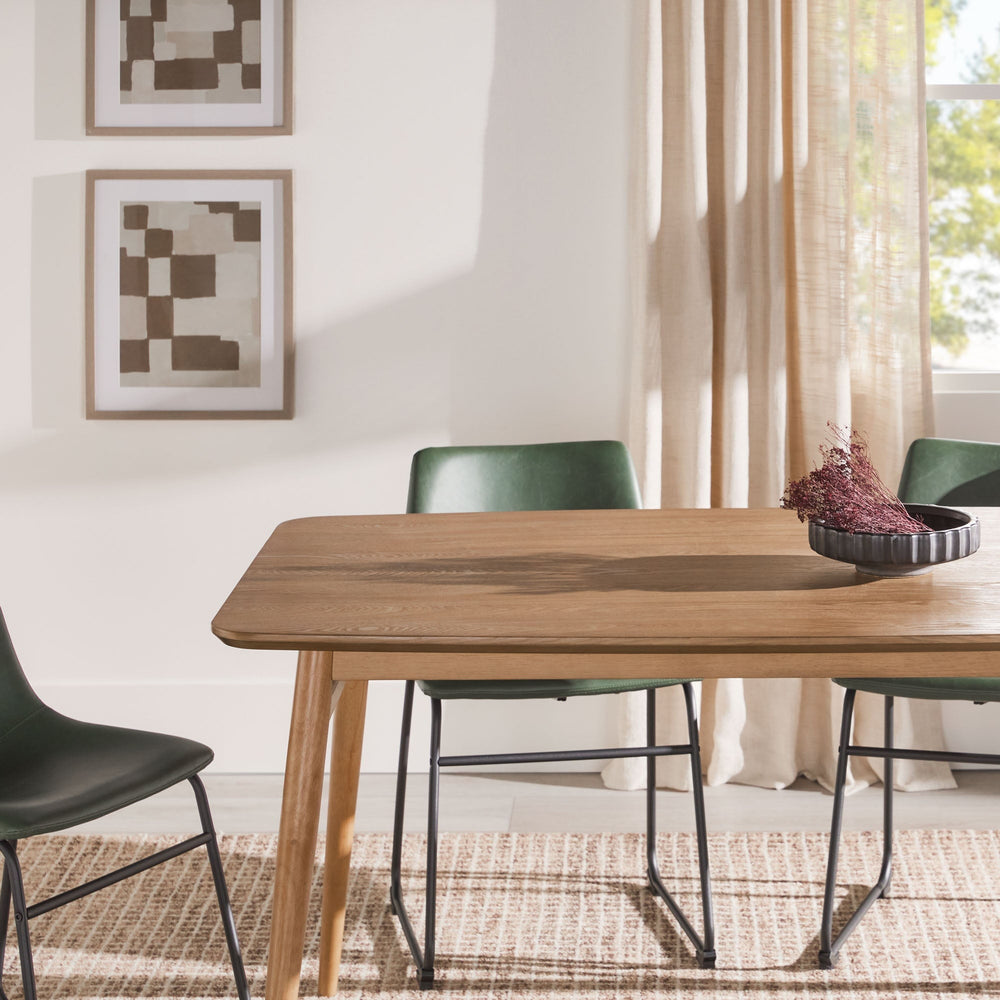 
                      
                        Taberu Mid-Century Modern 59" Wood Tapered Legs Dining Table
                      
                    