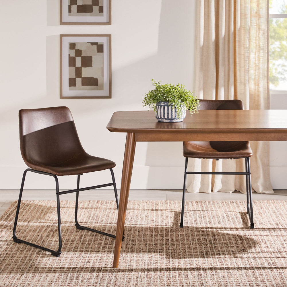 
                      
                        Taberu Mid-Century Modern 59" Wood Tapered Legs Dining Table
                      
                    