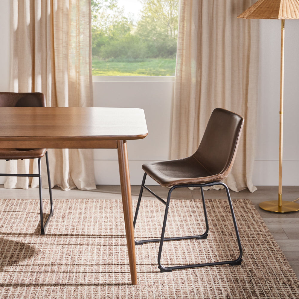 
                      
                        Taberu Mid-Century Modern 59" Wood Tapered Legs Dining Table
                      
                    