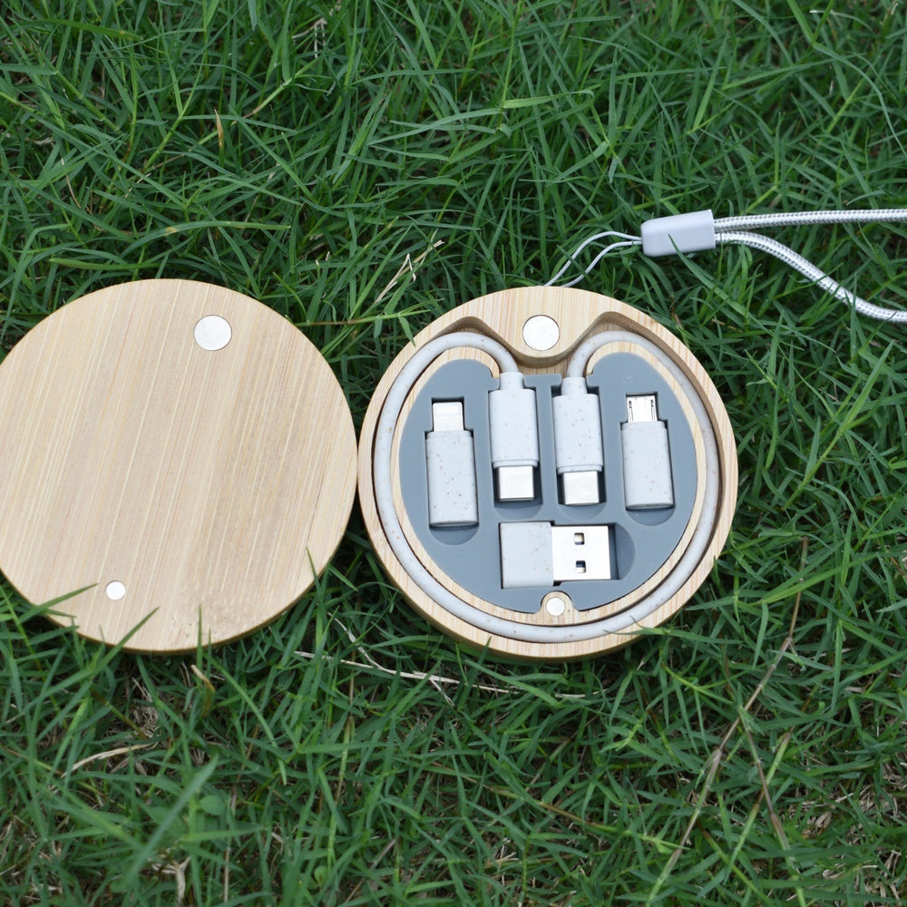 
                      
                        TWIST Universal Bamboo Charging Cable Set
                      
                    