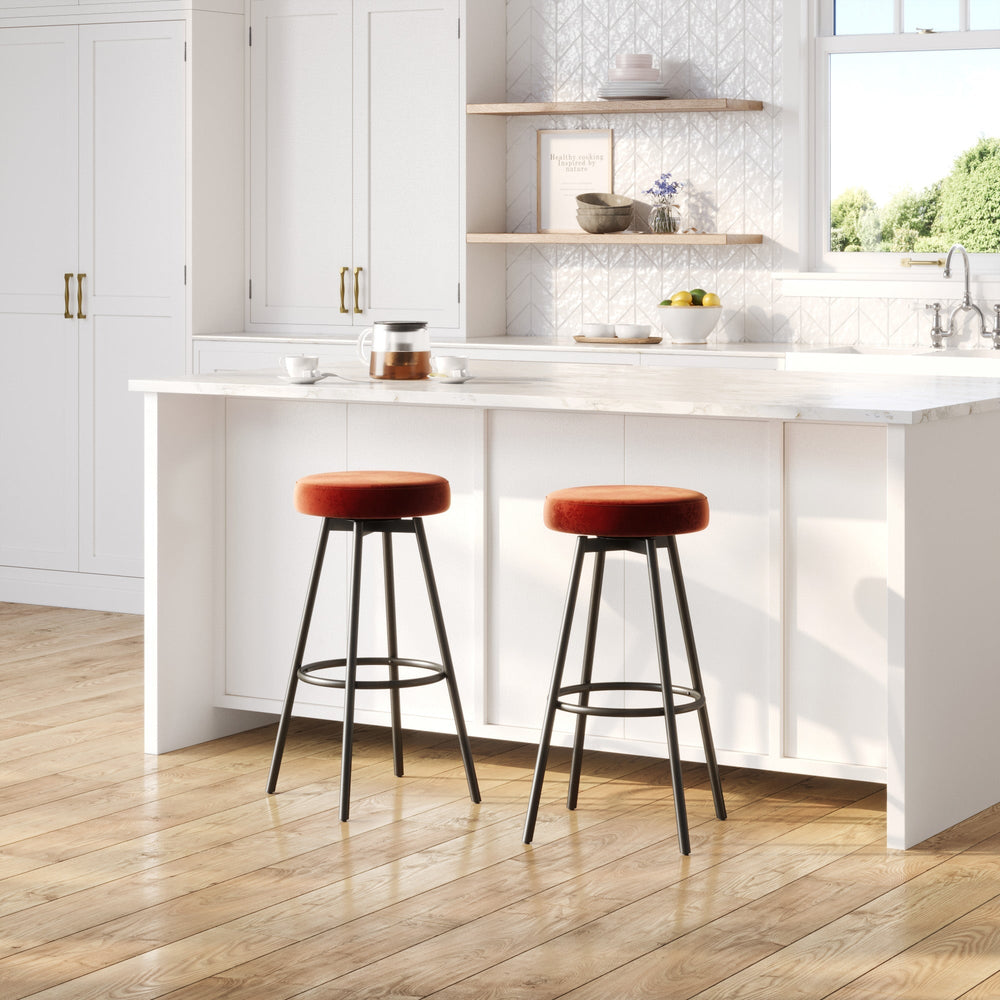 
                      
                        Twyla 2-Piece Glam Swivel-Seat Barstool Set
                      
                    