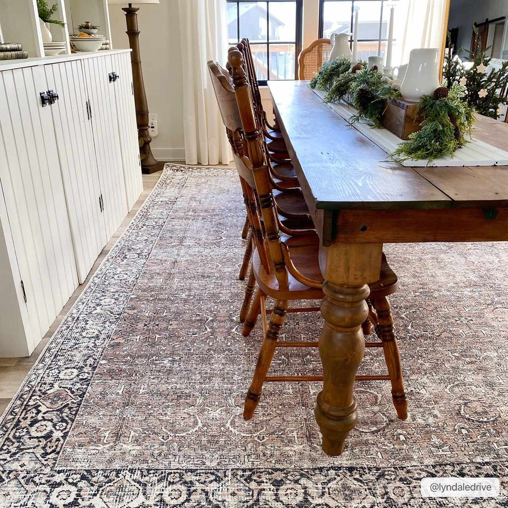 
                      
                        Tan Jill Vintage Washable Area Rug
                      
                    