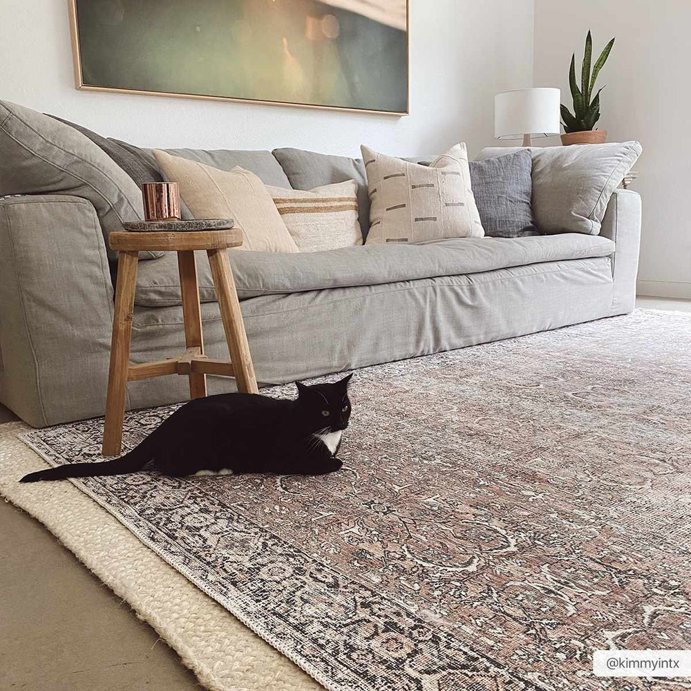
                      
                        Tan Jill Vintage Washable Area Rug
                      
                    
