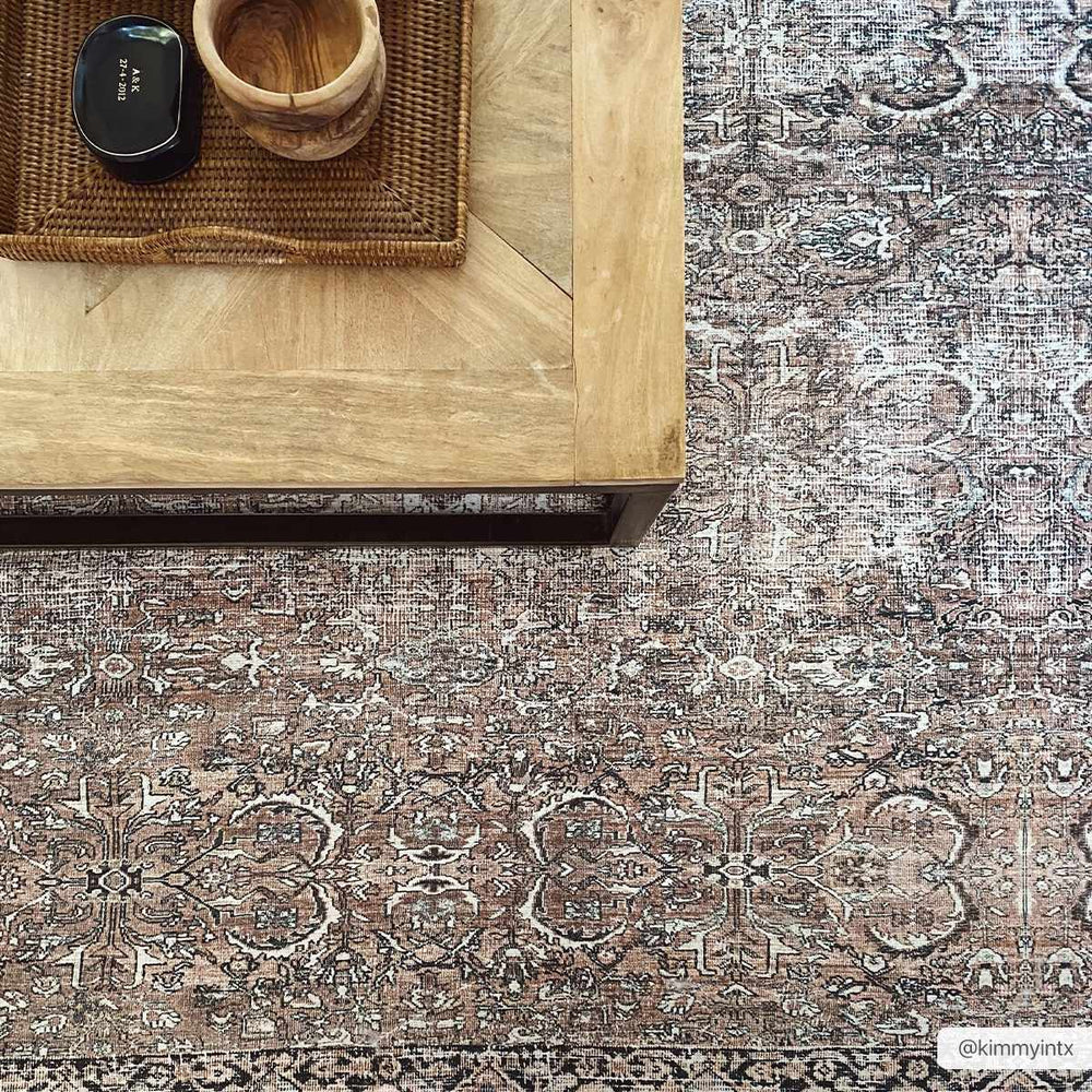 
                      
                        Tan Jill Vintage Washable Area Rug
                      
                    