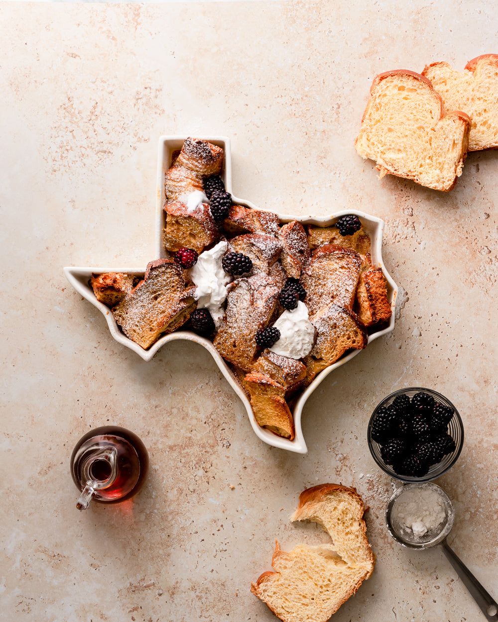 Texas State Porcelain Serving Dish
