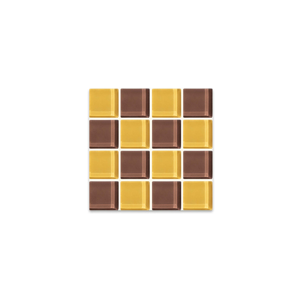 
                      
                        Glass Tile Coaster - Toffee & Almond Dark Chocolate
                      
                    