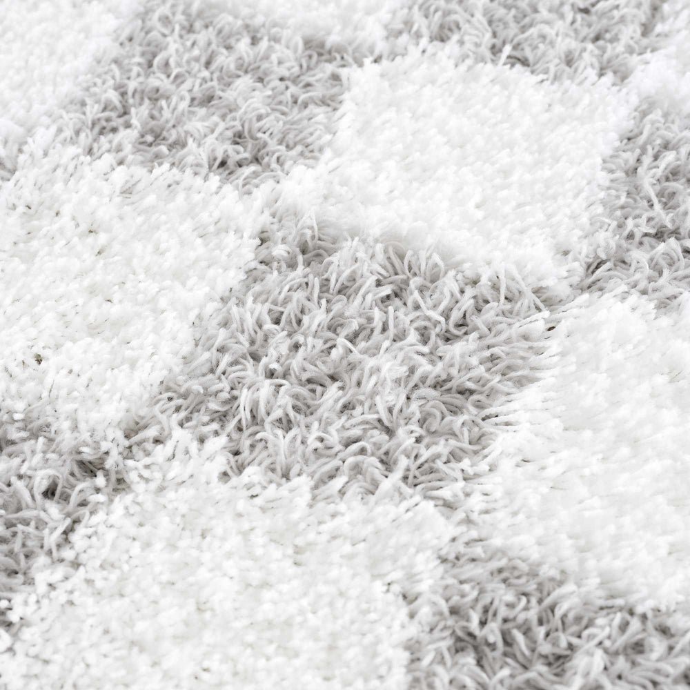 
                      
                        Atira Gray Checkered Area Rug
                      
                    