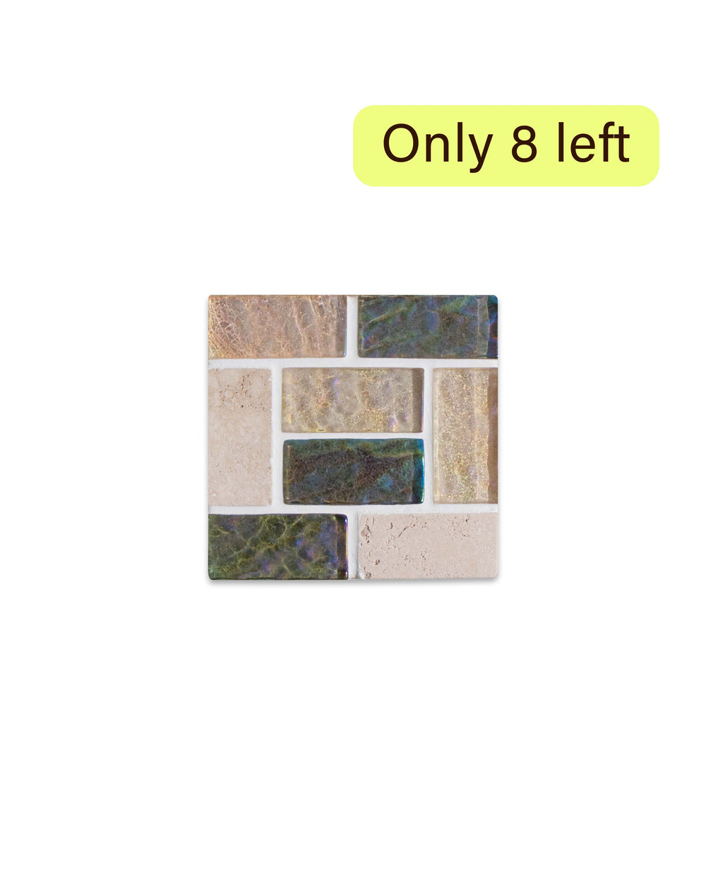 Glass Tile Coaster - Too Precious