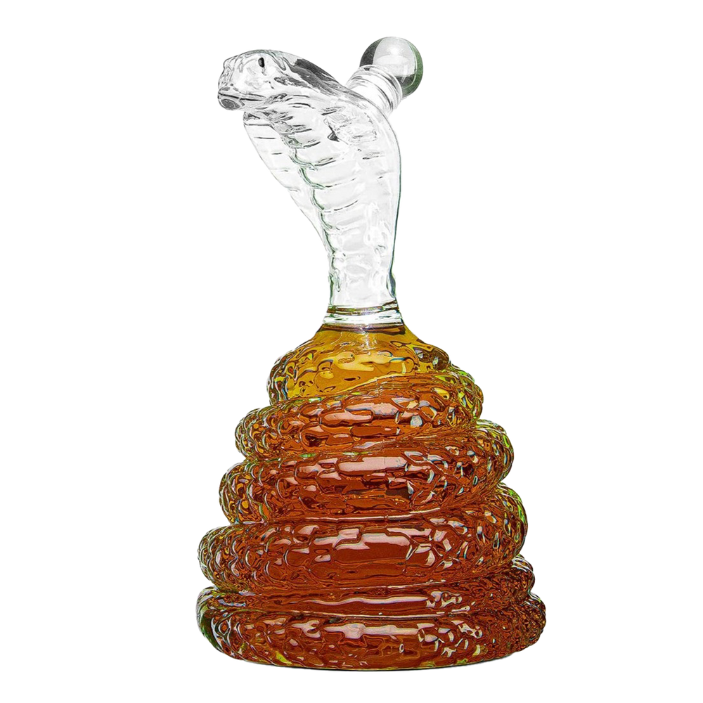King Cobra Snake Liquor Decanter, 500ml