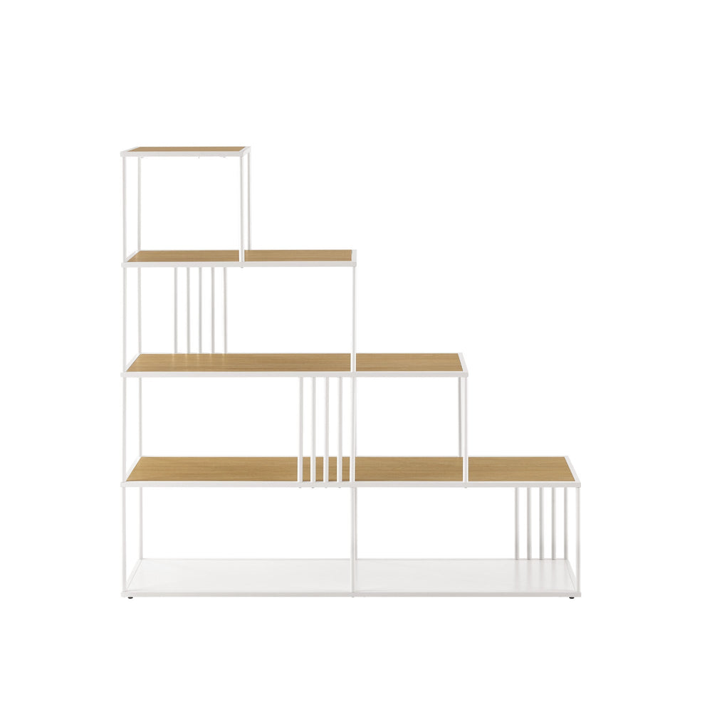 
                      
                        Vulcan Minimalist Divider Bookshelf with Slats
                      
                    