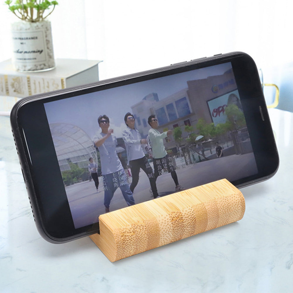 
                      
                        Solid Bamboo Pocket Phone Stand with Wireless Charger
                      
                    