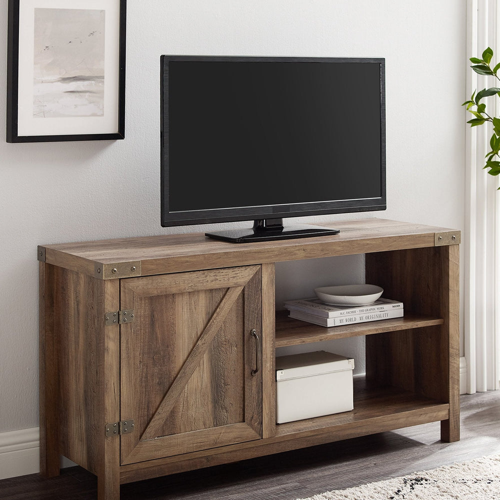 
                      
                        Barn Door TV Stand
                      
                    