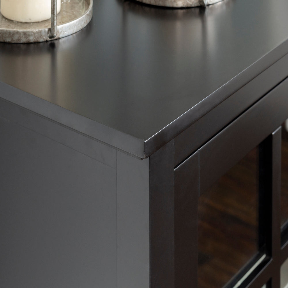 
                      
                        Farmhouse Wood and Glass Buffet
                      
                    