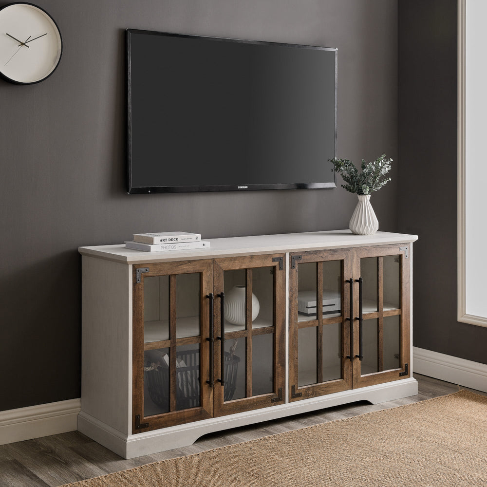 
                      
                        Abigail 58" Farmhouse 4 Door TV Stand
                      
                    