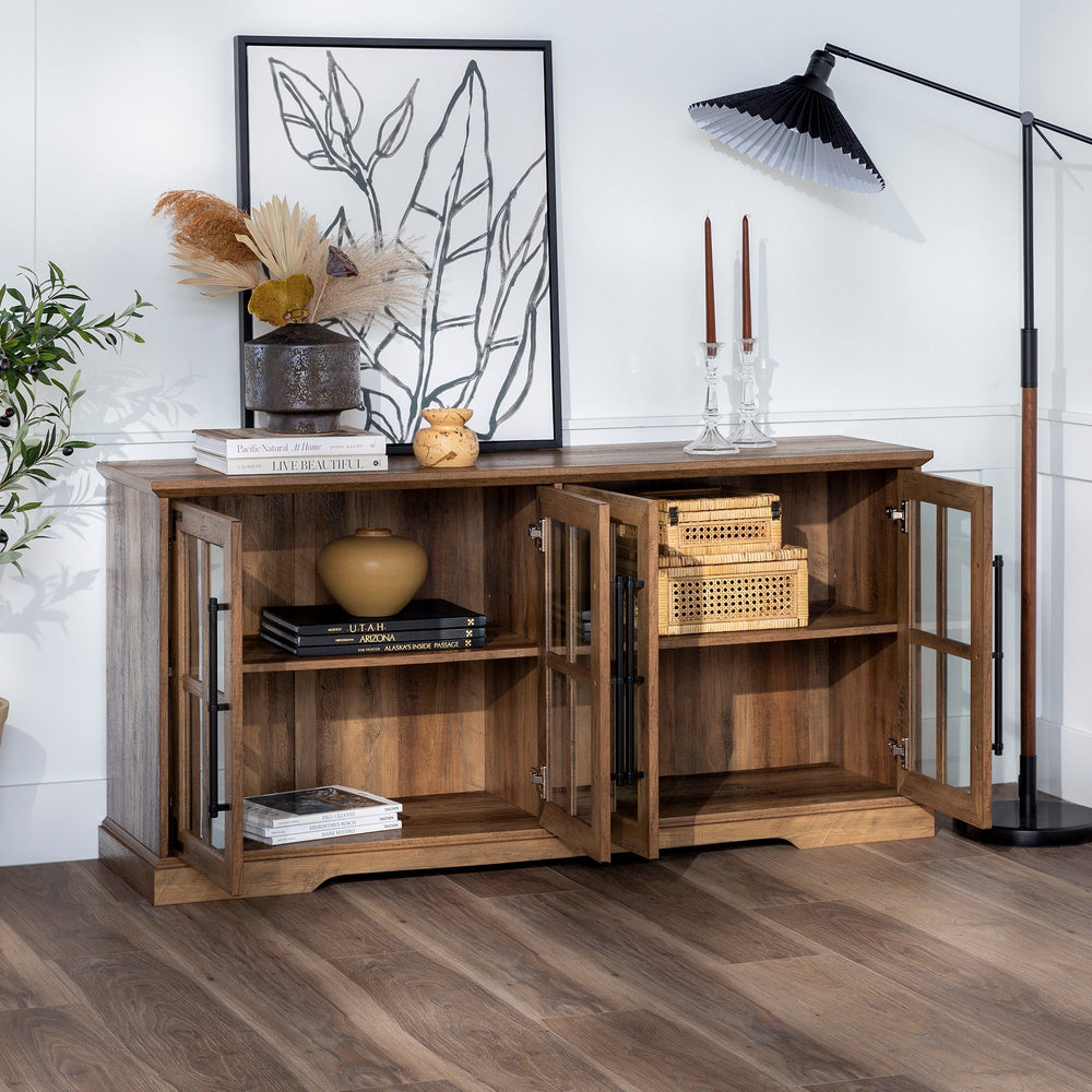 
                      
                        Abigail 58" Farmhouse 4 Door TV Stand
                      
                    