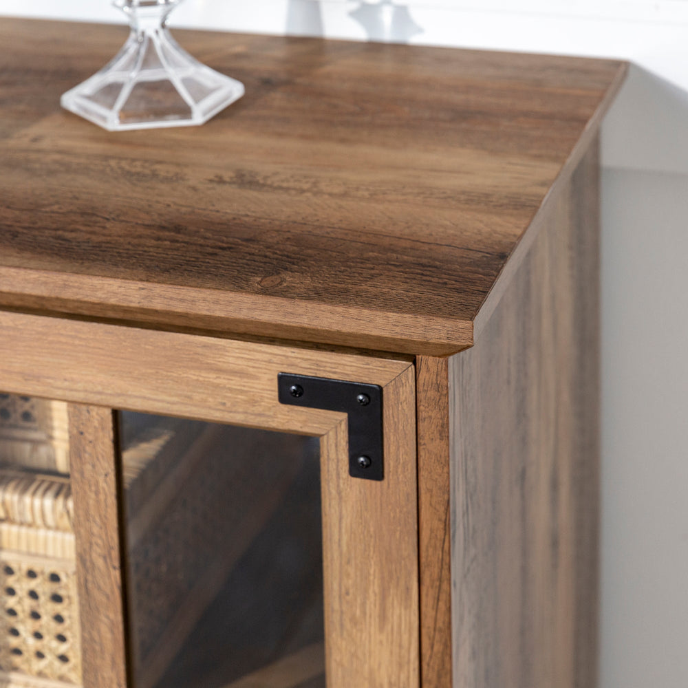 
                      
                        Abigail 58" Farmhouse 4 Door TV Stand
                      
                    