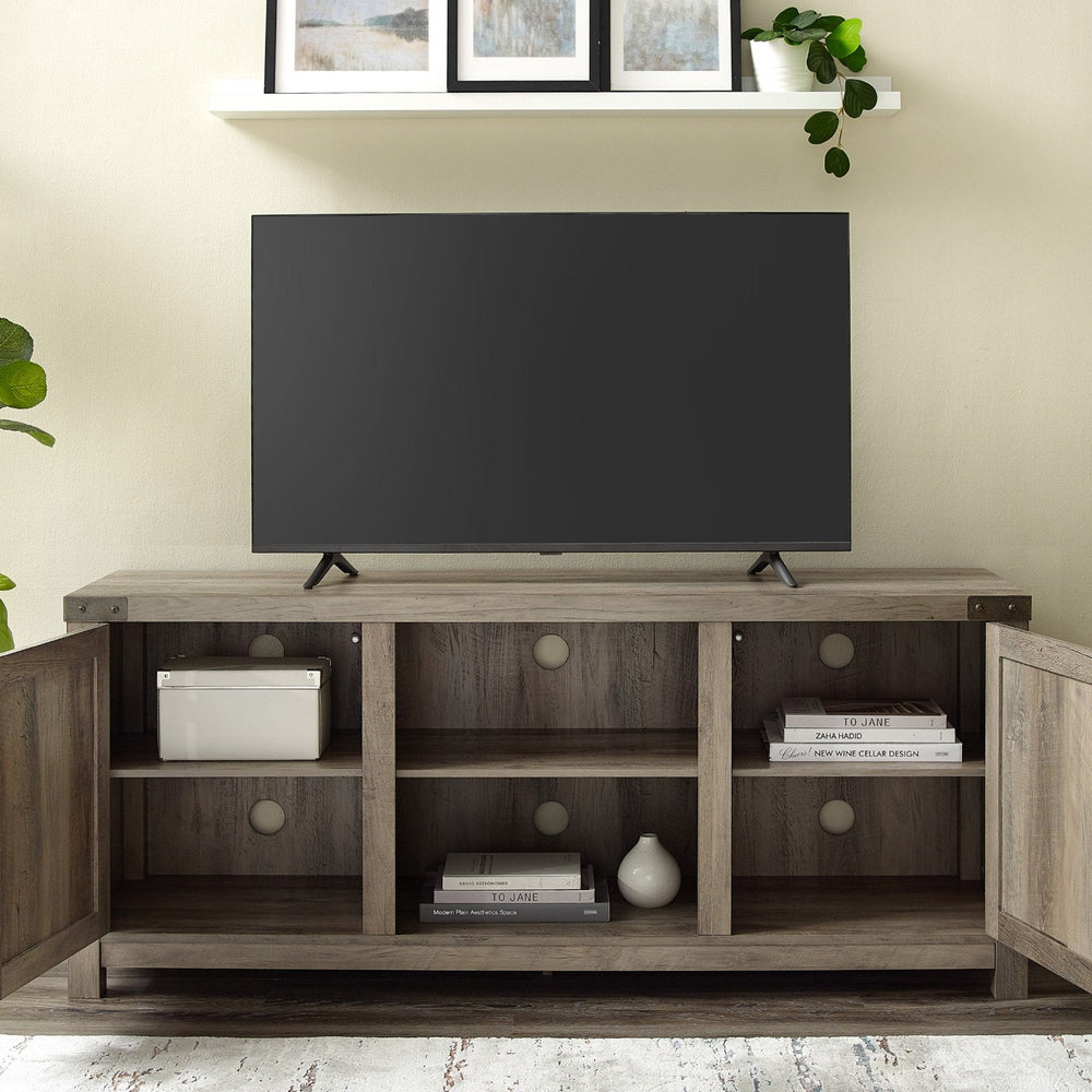 
                      
                        Barn Door TV Stand
                      
                    