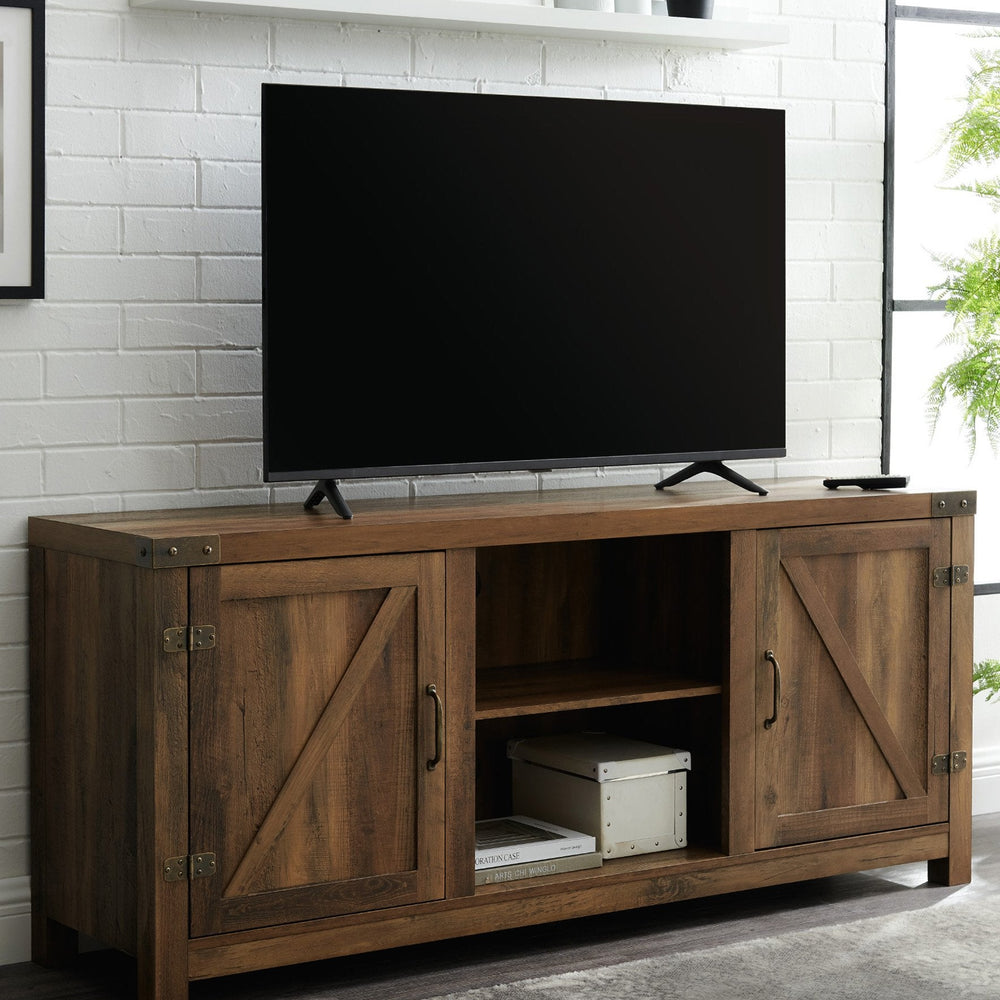
                      
                        Barn Door TV Stand
                      
                    