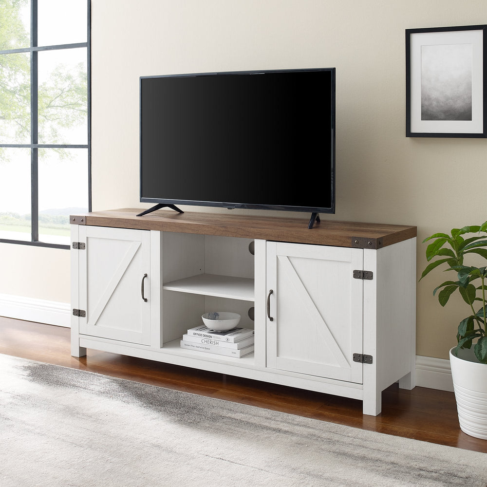 
                      
                        Barn Door TV Stand
                      
                    