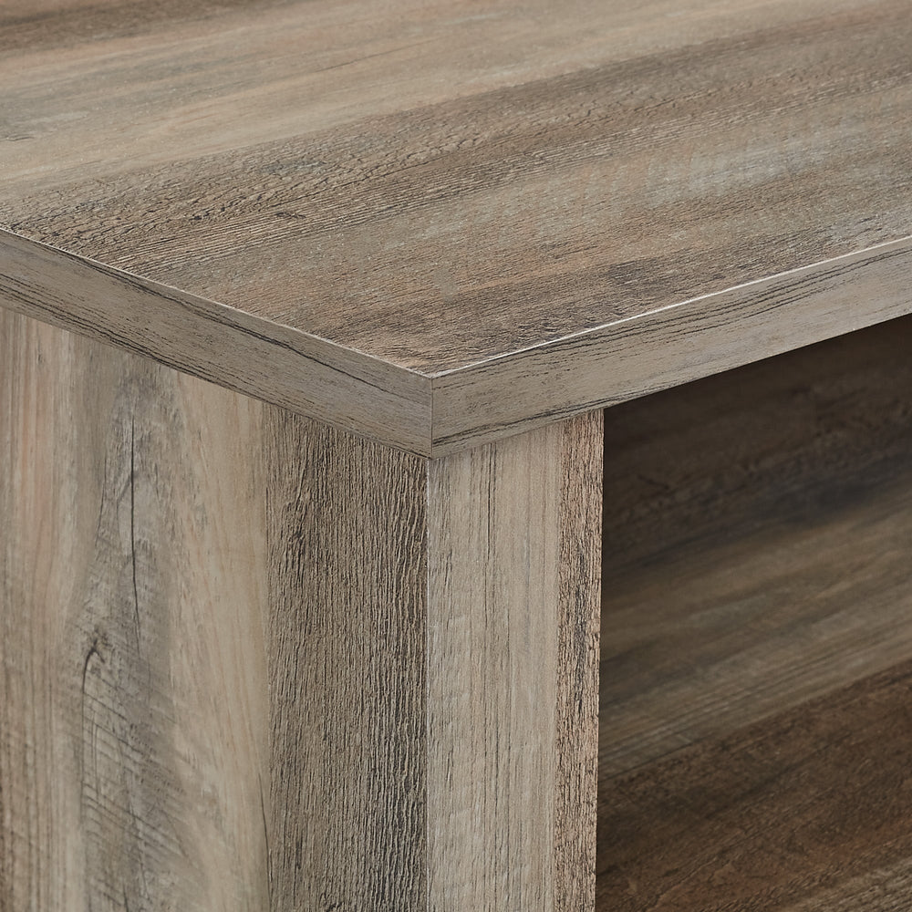 
                      
                        Wasatch 58" Transitional Fireplace Glass Wood TV Stand
                      
                    