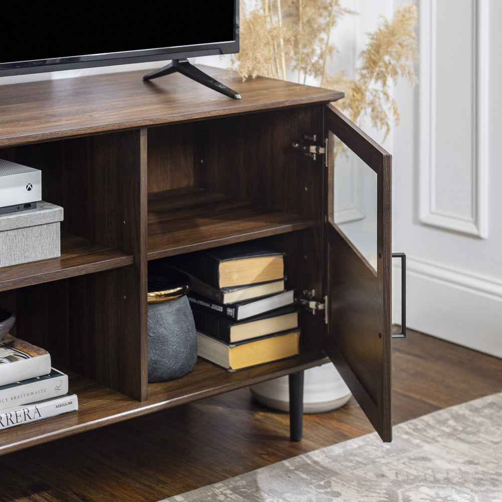 
                      
                        Owen Glass and Wood TV Console
                      
                    