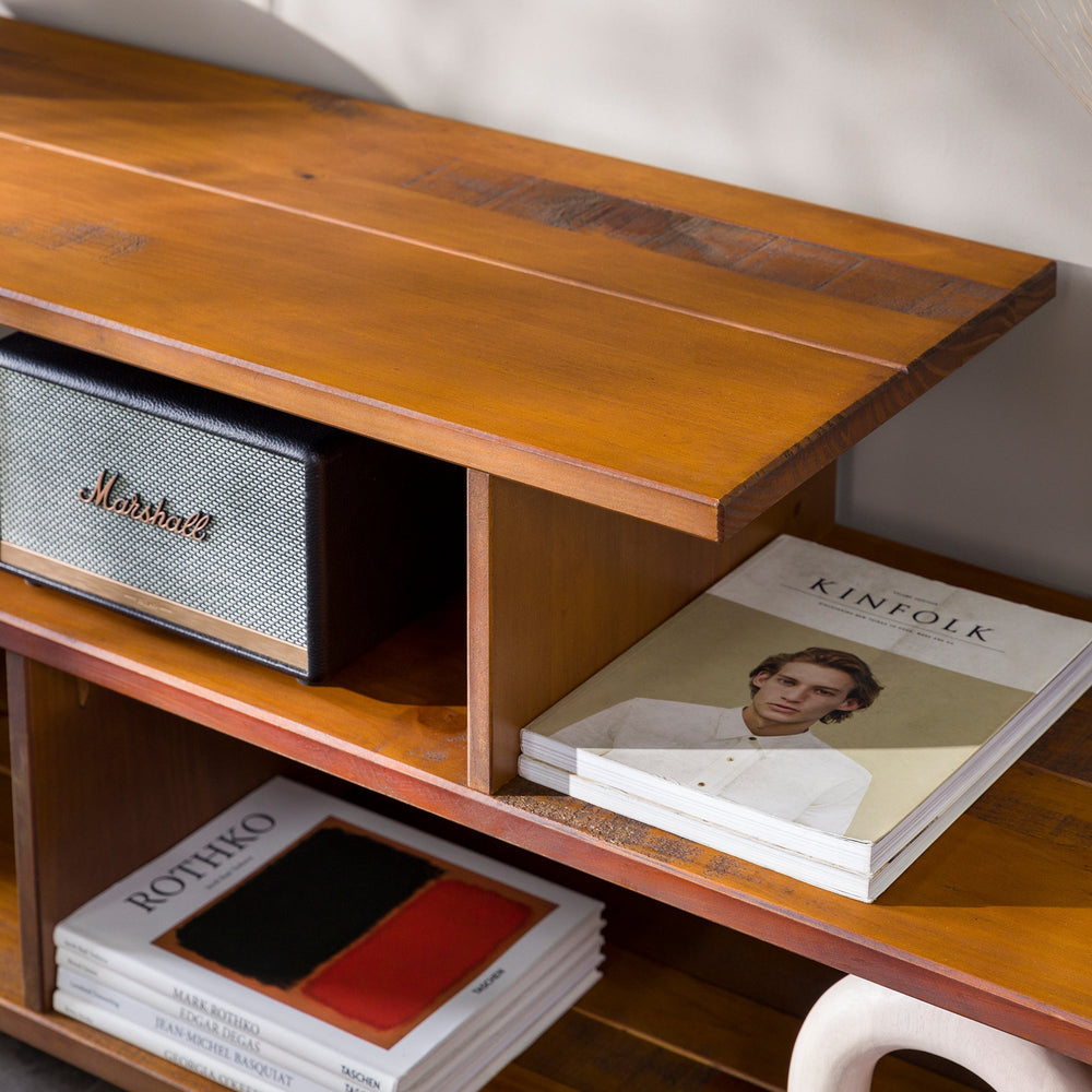 
                      
                        Alpine Rustic Solid Wood TV Console
                      
                    