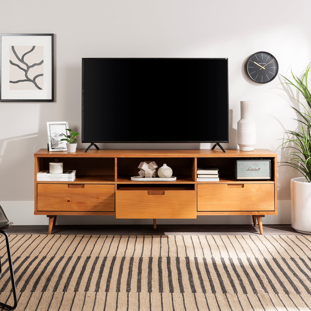 
                      
                        Ivy 70" 3 Drawer Solid Wood TV Stand
                      
                    