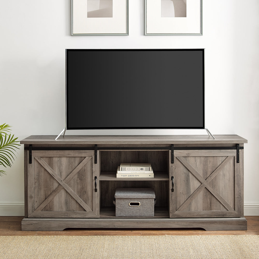 
                      
                        70" Sliding Barn Door TV Console
                      
                    
