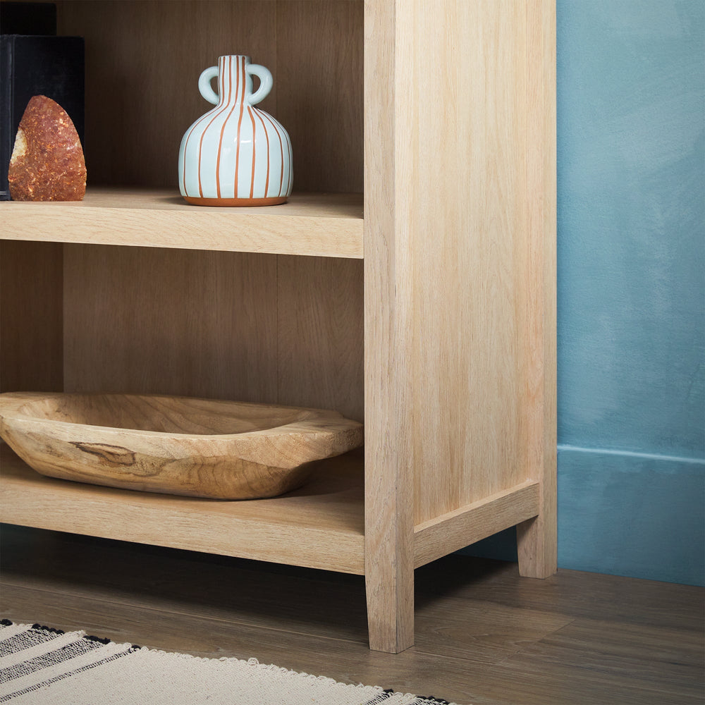 
                      
                        Chantelle Modern Arched Bookshelf with Open Shelves
                      
                    