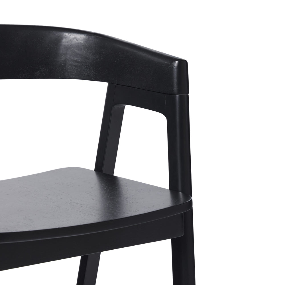 
                      
                        Ezra Modern Solid Wood Rounded Back Single Counter Stool
                      
                    