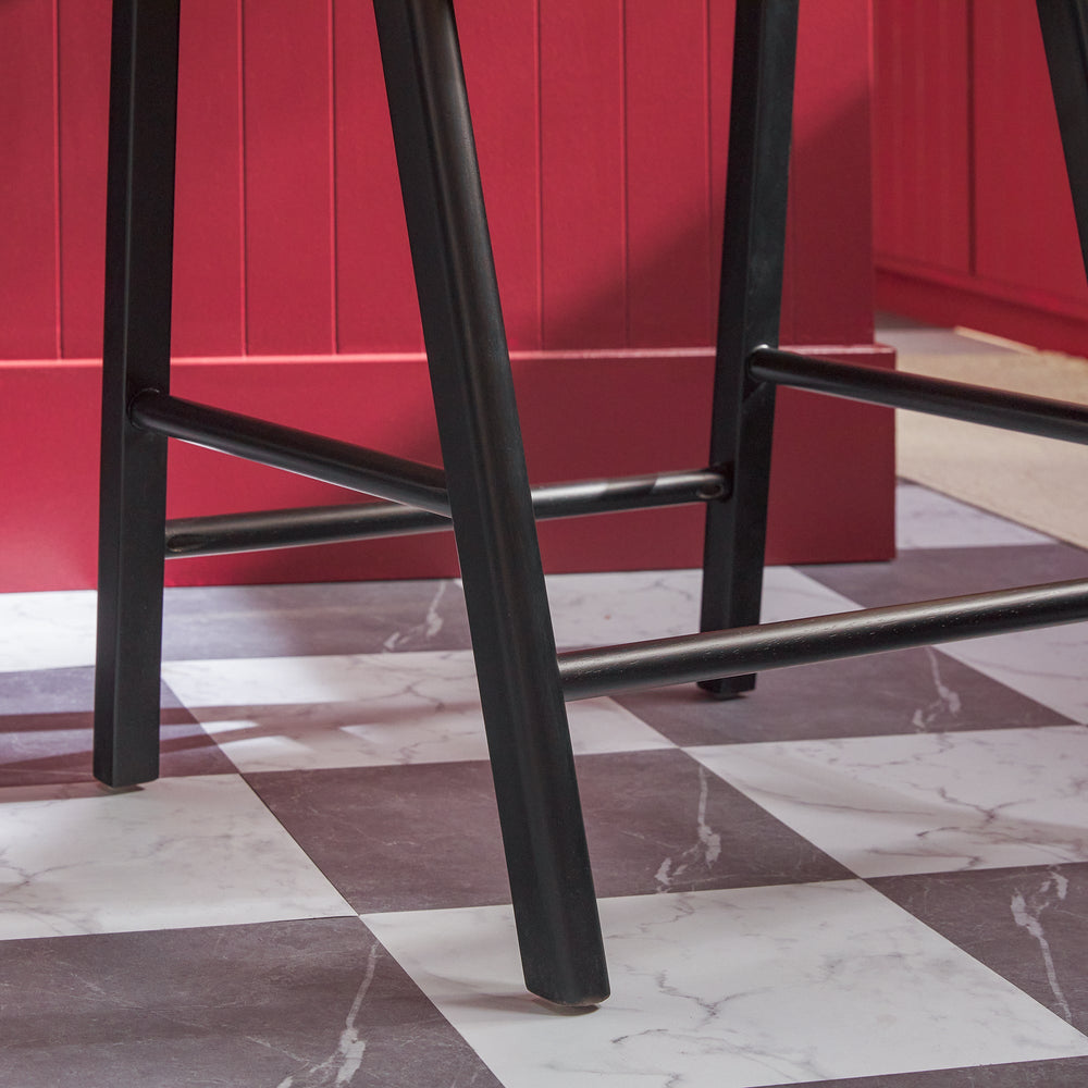
                      
                        Ezra Modern Solid Wood Rounded Back Single Counter Stool
                      
                    