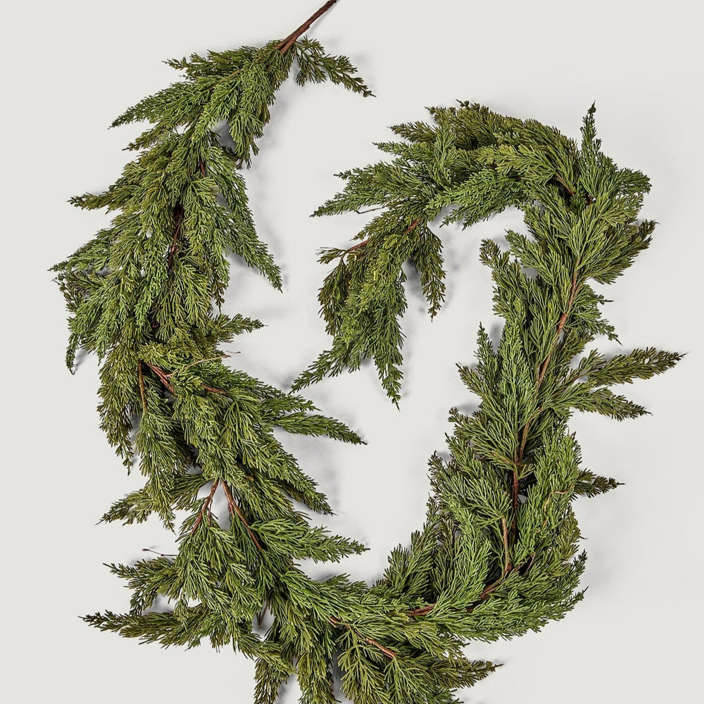 Deluxe Artificial Cedar Garland - 108"