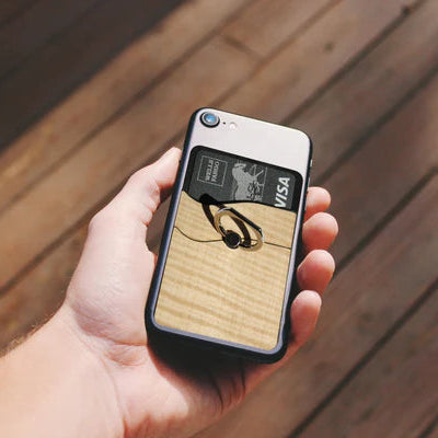 Wallet RNGR - Wooden Phone Wallet & Ring Phone Holder