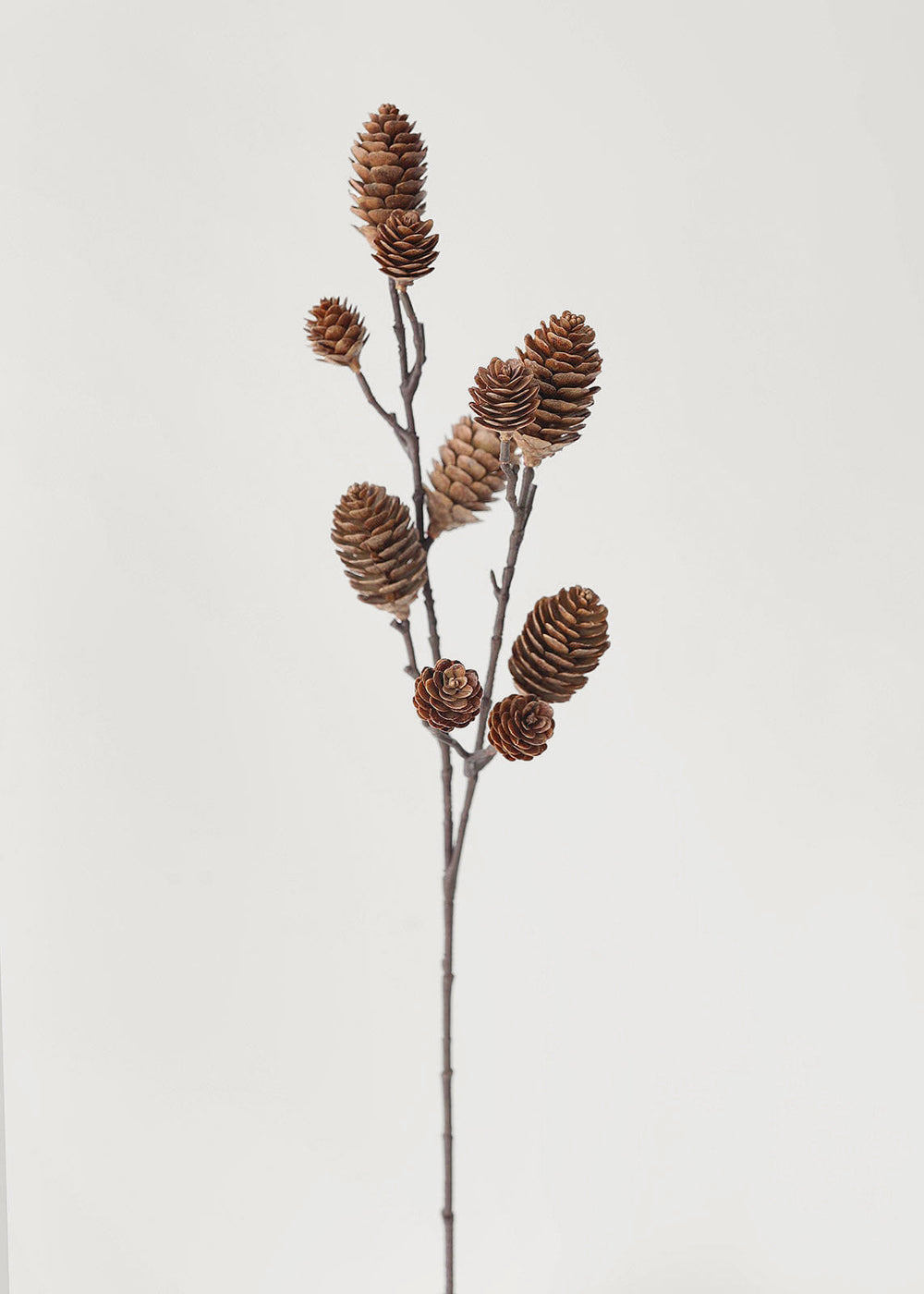 Artificial Pine Cone Branch Winter Decor - 28.5