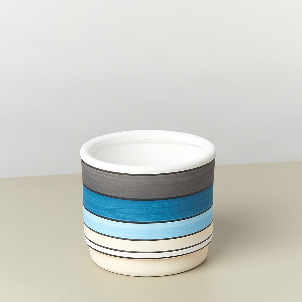 
                      
                        Polychrome Cylinder Pot, 5.5 Inch
                      
                    