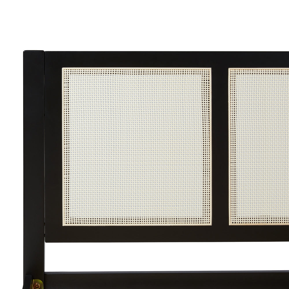 
                      
                        Yasmina Solid Wood Rattan Paneled Platform Bed (Queen or King)
                      
                    